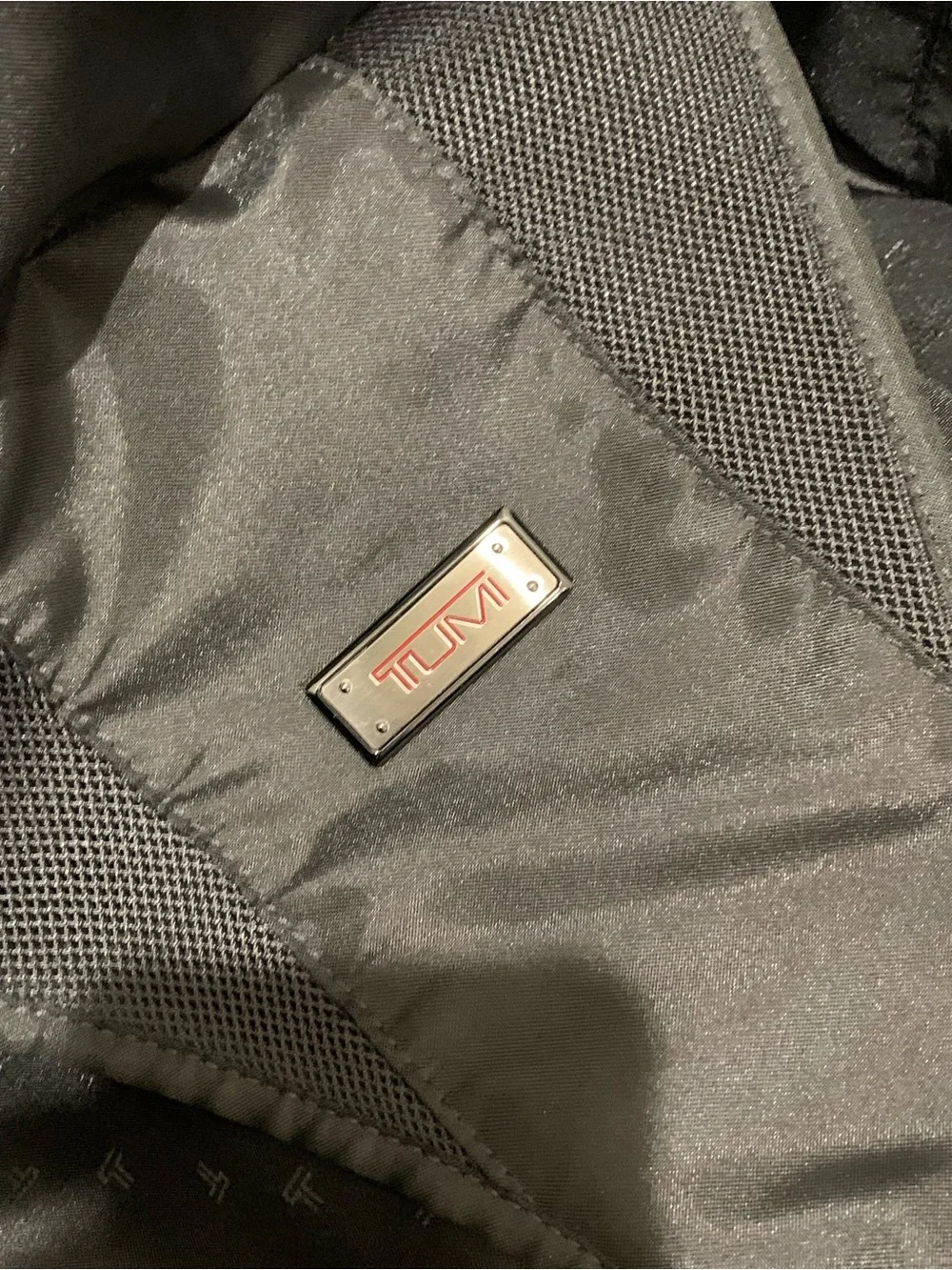 Tumi alpha leather